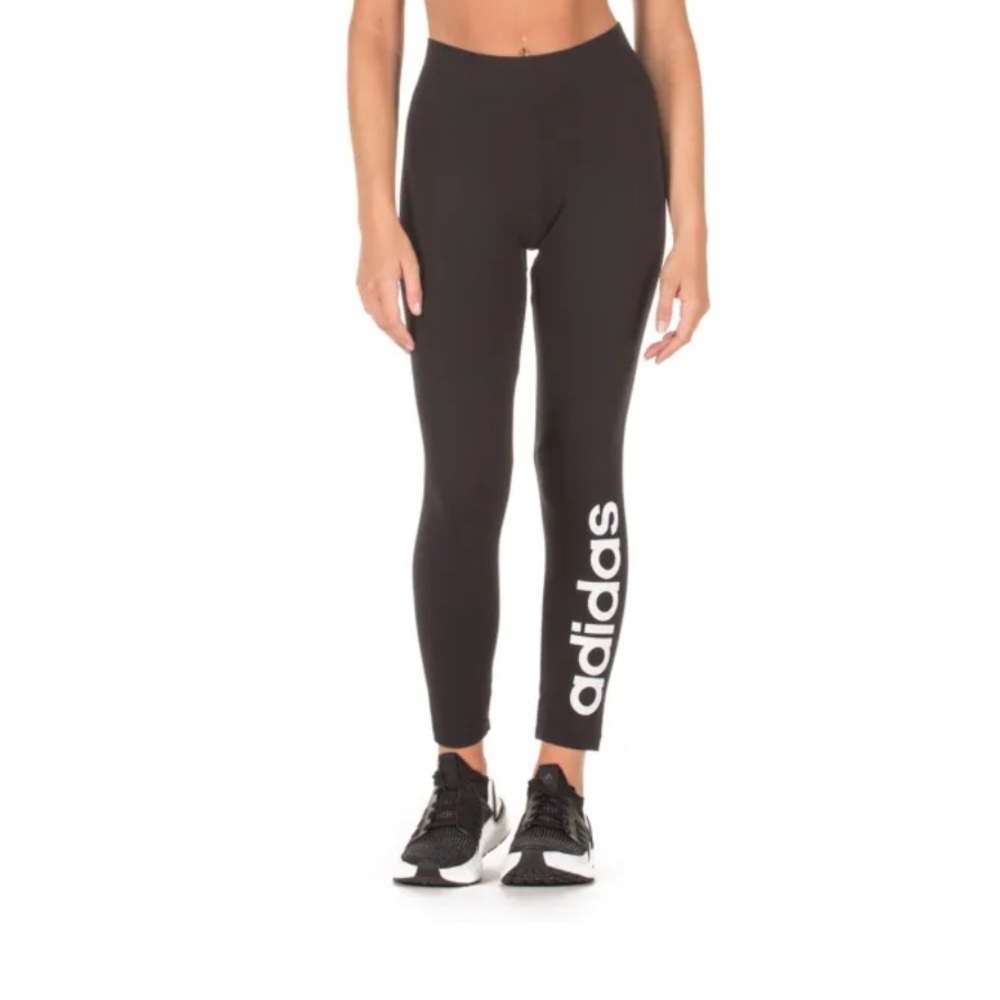 Adidas Black Leggings and matching sports bra size small